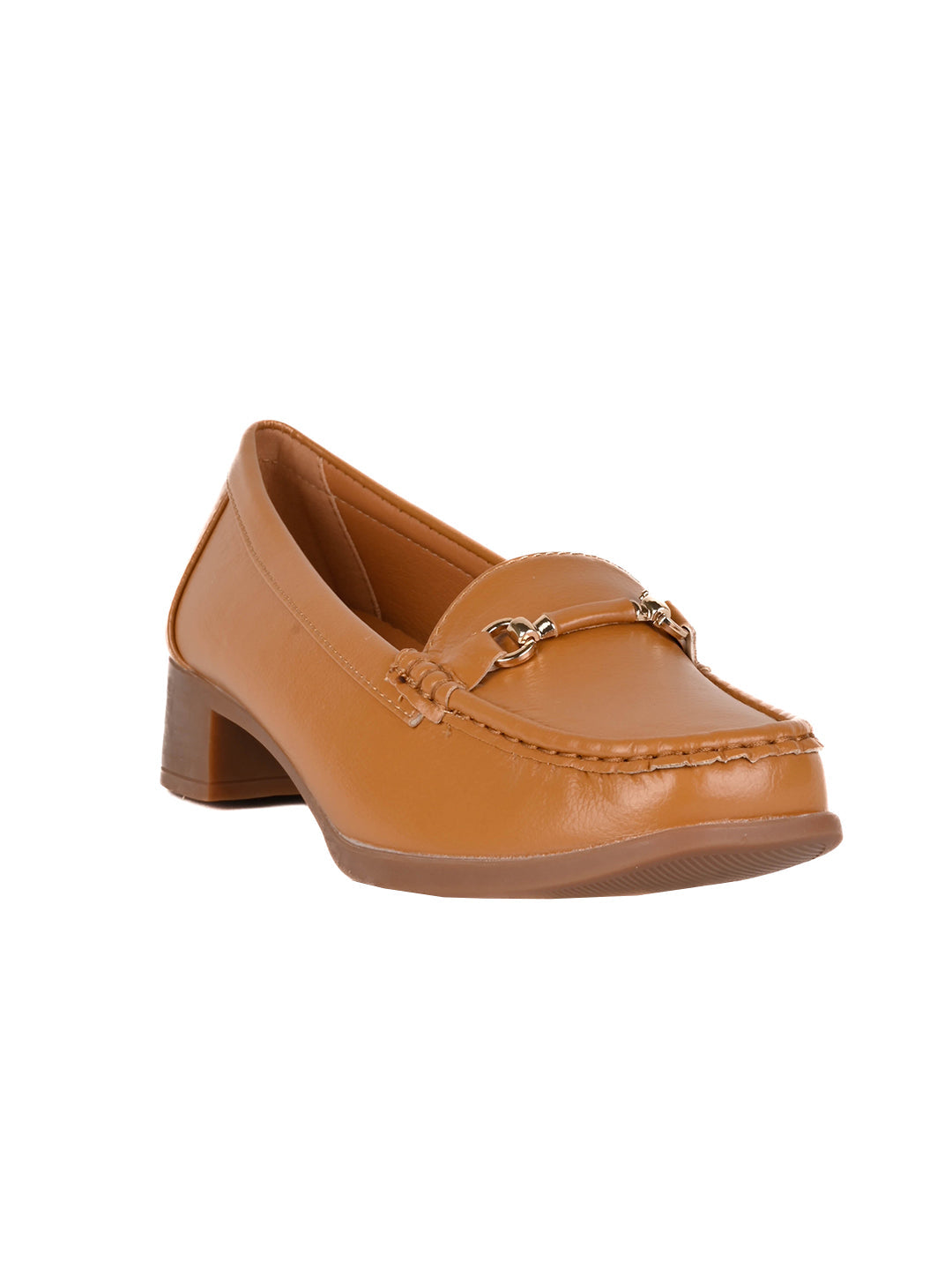 Women, Women Footwear, Tan Loafers