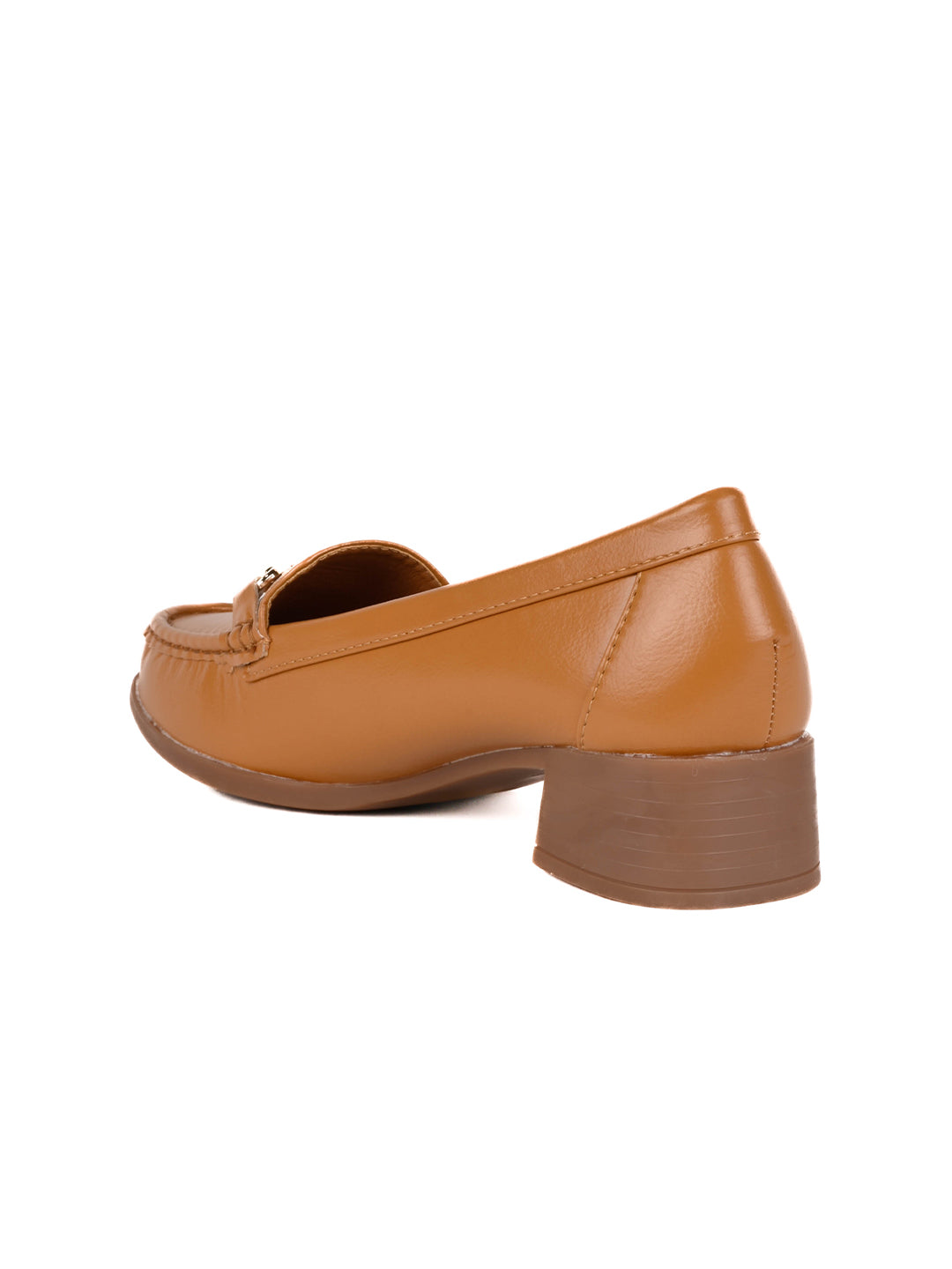 Women, Women Footwear, Tan Loafers