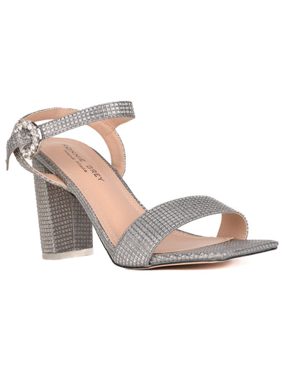 Women, Women Footwear, Silver Sandals