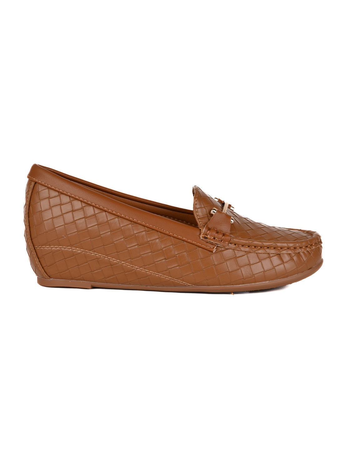 Women, Women Footwear, Tan Loafers