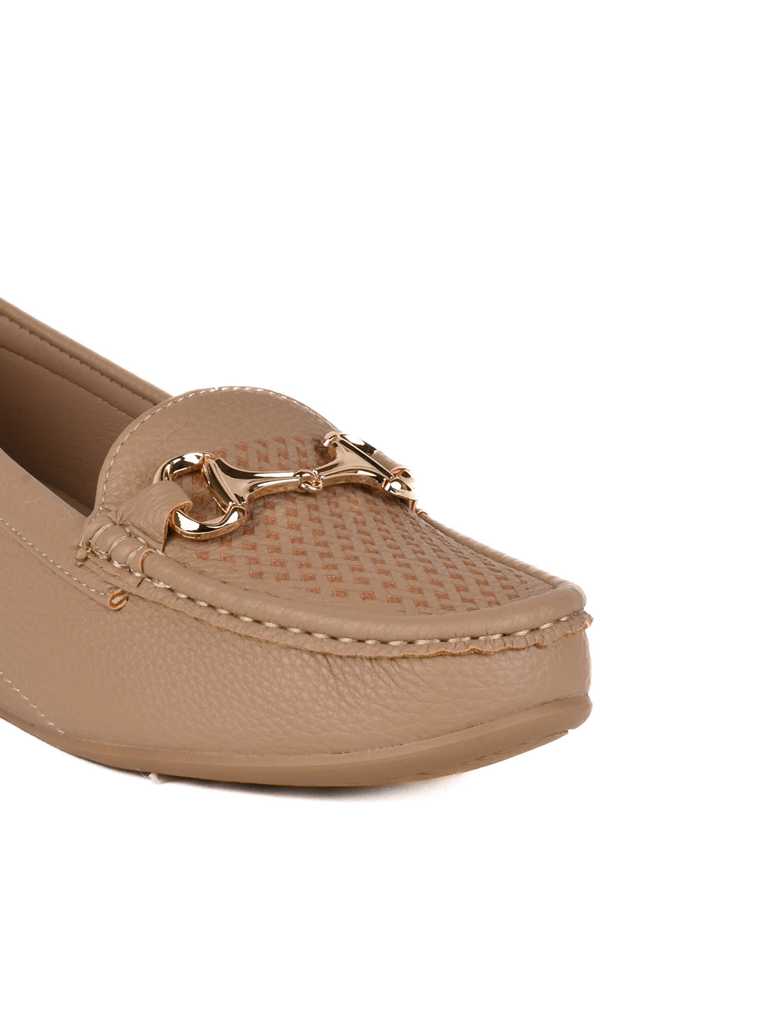 Women, Women Footwear, Beige Loafers