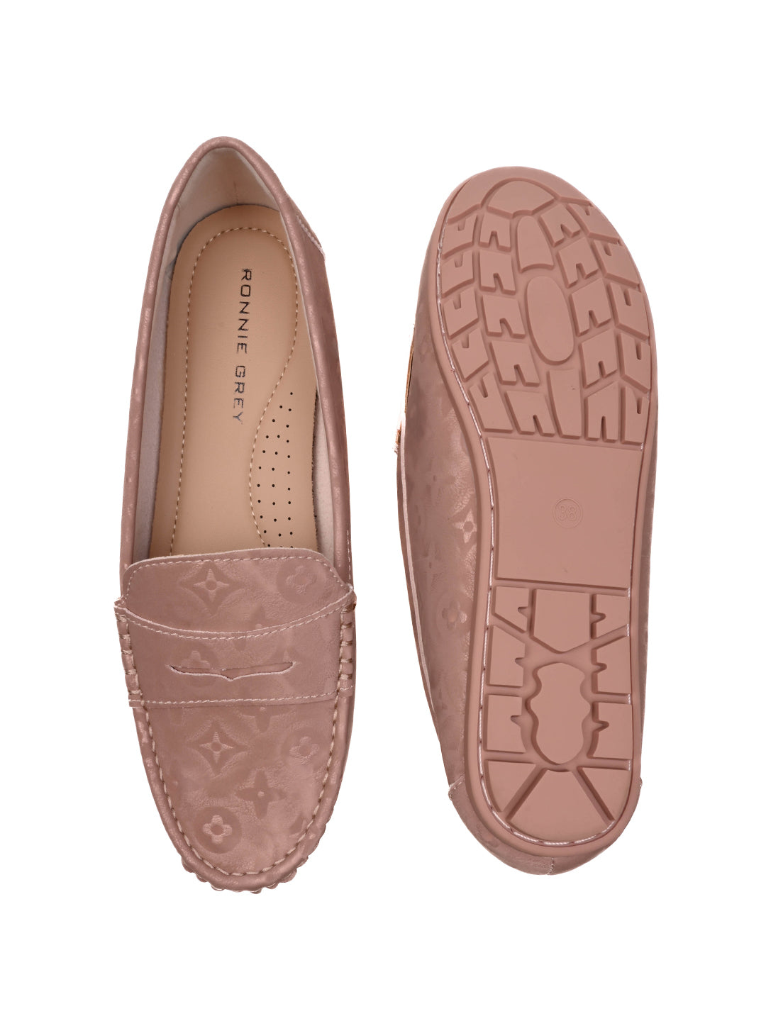 Women, Women Footwear, Nude Loafers