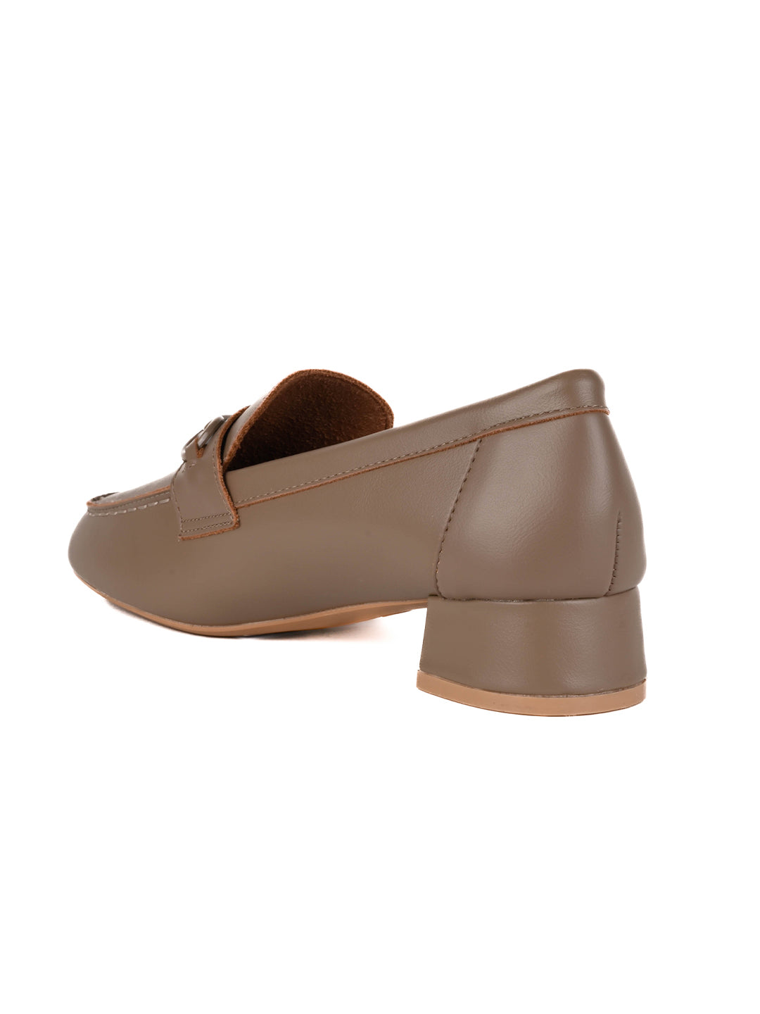 Women, Women Footwear, Khaki Loafers