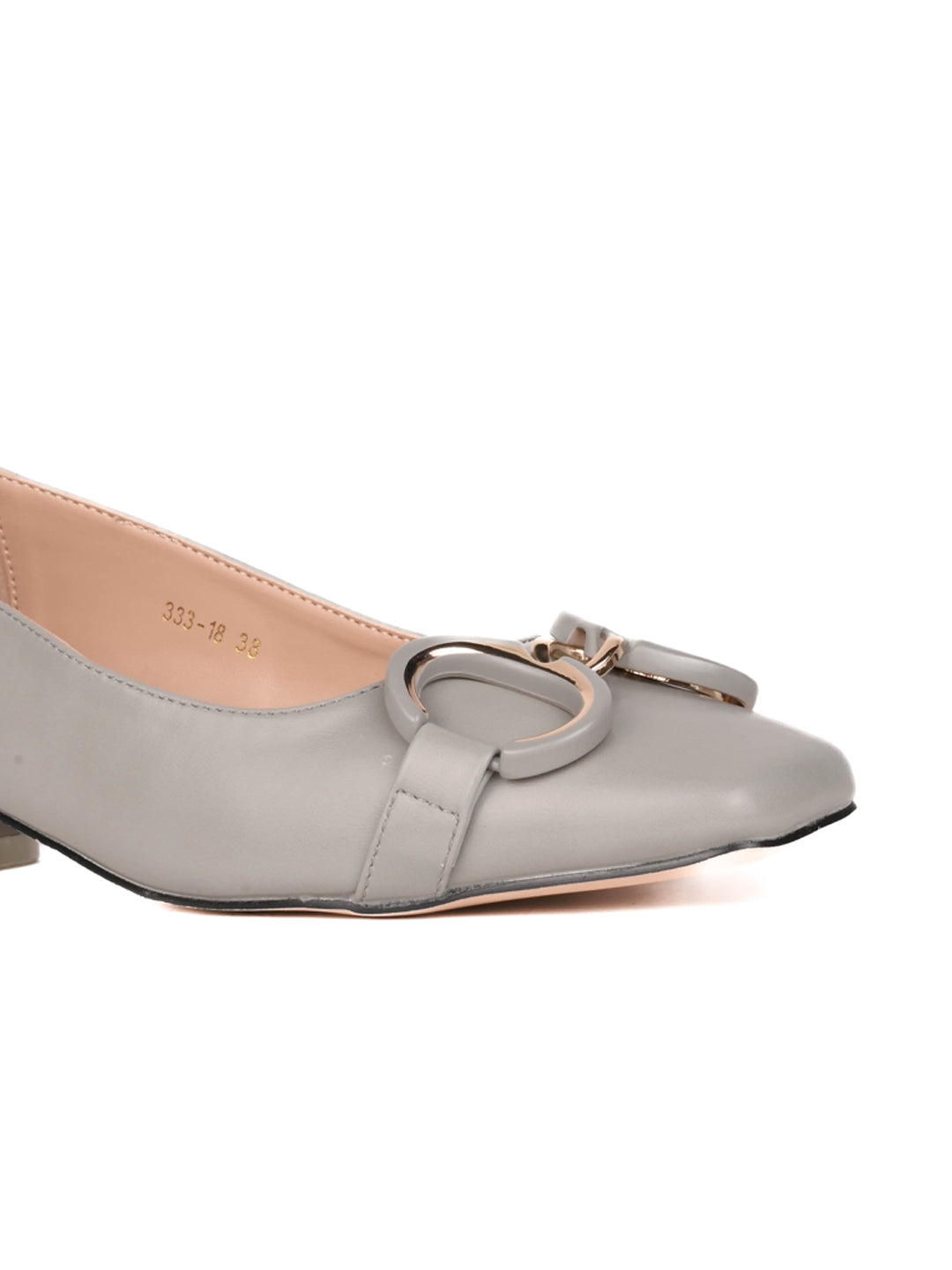 Women, Women Footwear, Grey Ballerinas