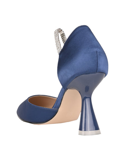 Women, Women Footwear, Blue Pumps