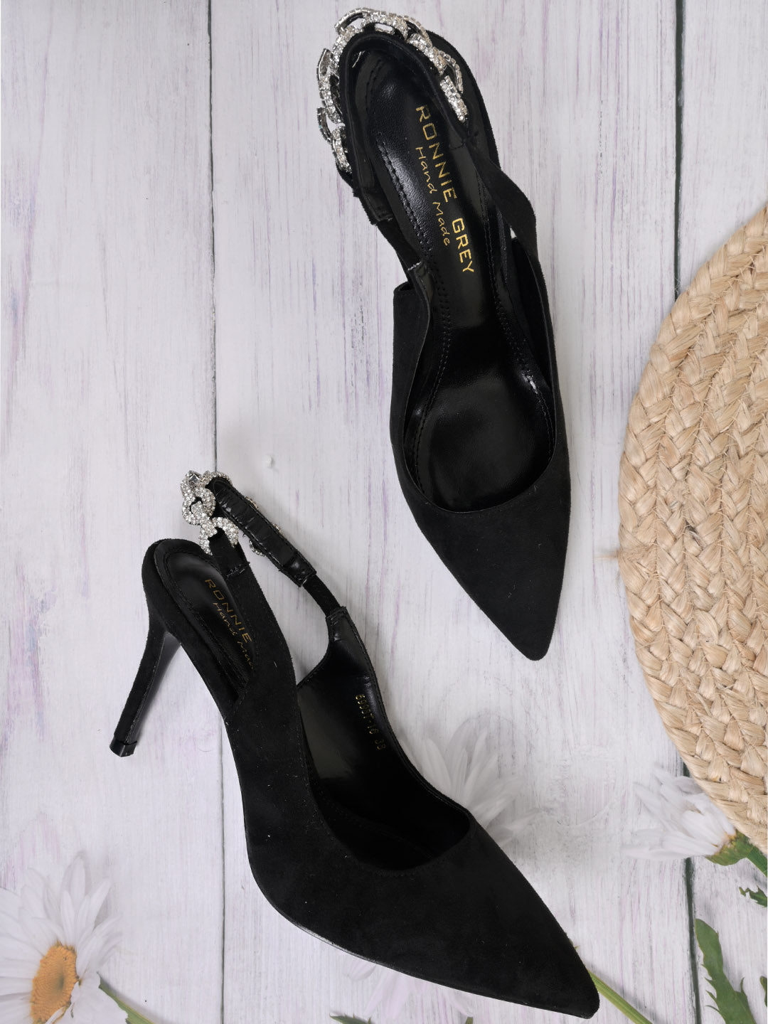 Women, Women Footwear, Black Pumps