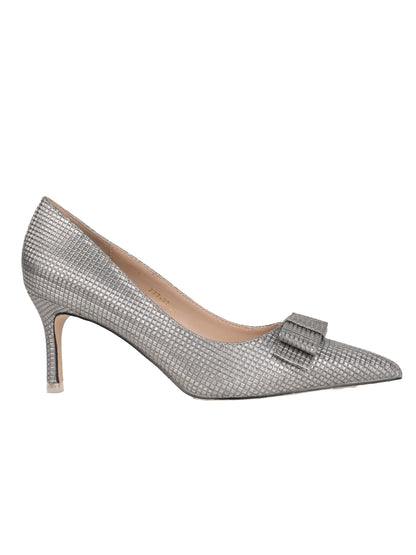 Women, Women Footwear, Grey Pumps