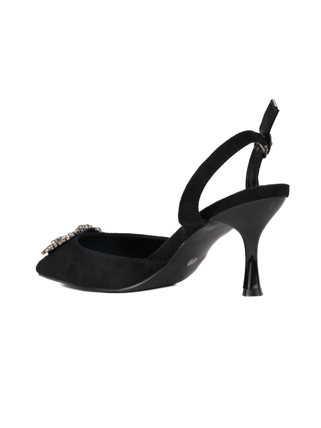 Women, Women Footwear, Black Pumps