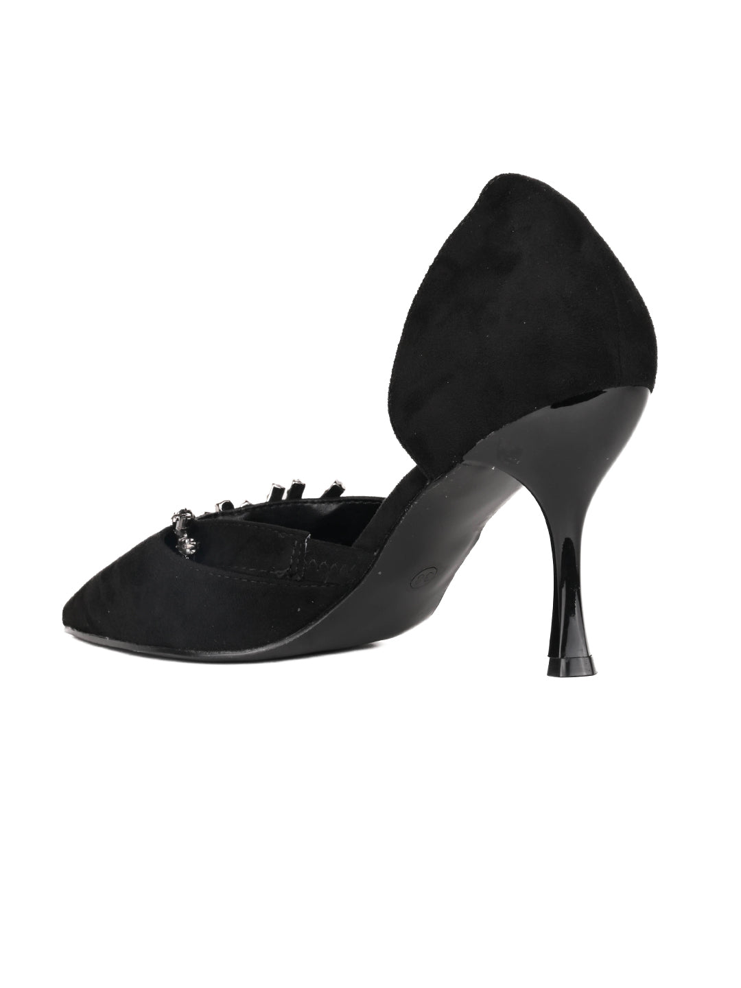 Women, Women Footwear, Black Pumps