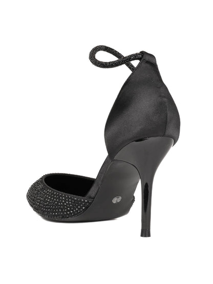 Women, Women Footwear, Black Pumps