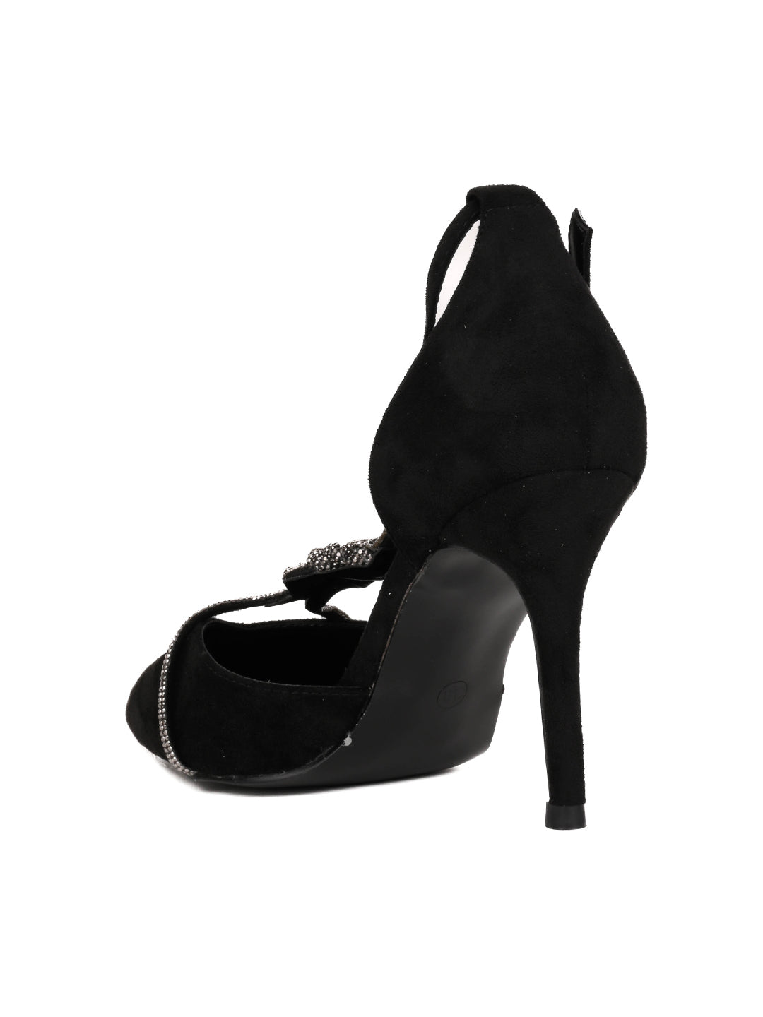 Women, Women Footwear, Black Pumps