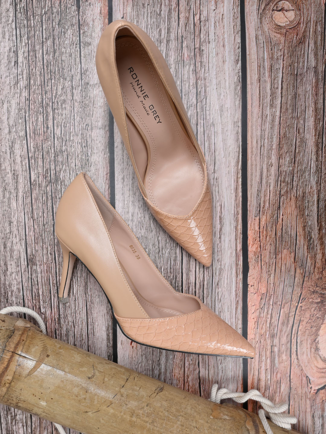 Women, Women Footwear, Beige Stilettos