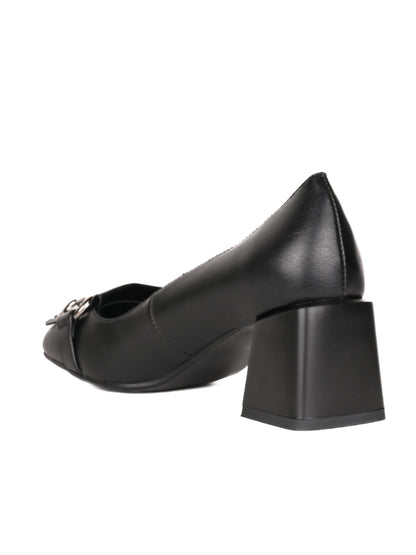 Women, Women Footwear, Black Pumps