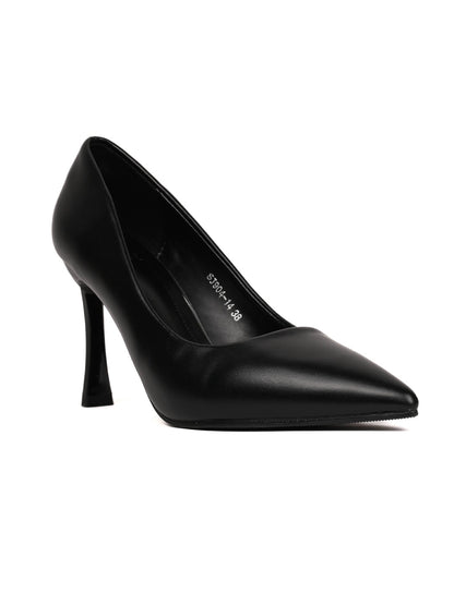 Women, Women Footwear, Black Stilettos