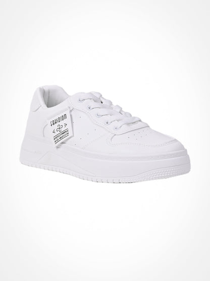 Women, Women Footwear, White Sneakers