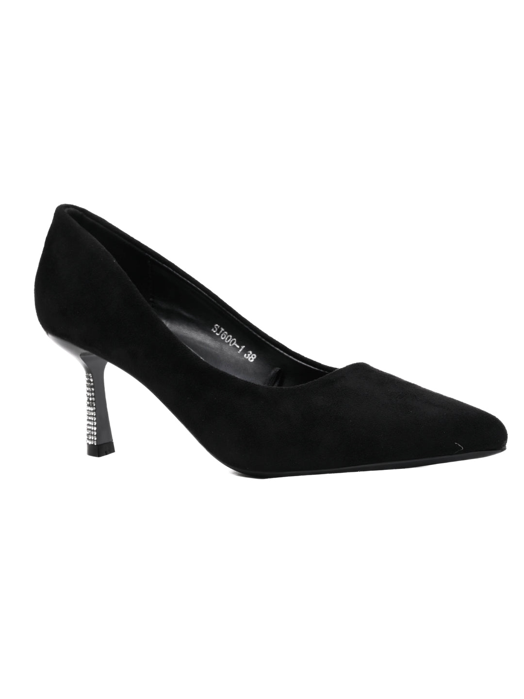 Women, Women Footwear, Black Pumps