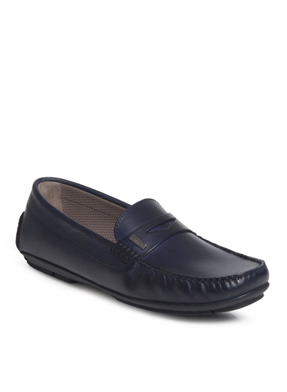 Footwear, Men Footwear, Navy Blue Driving Shoes