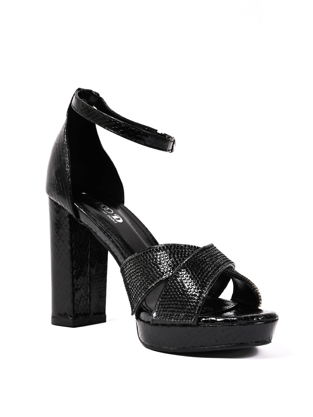 Women, Women Footwear, Black  Sandal