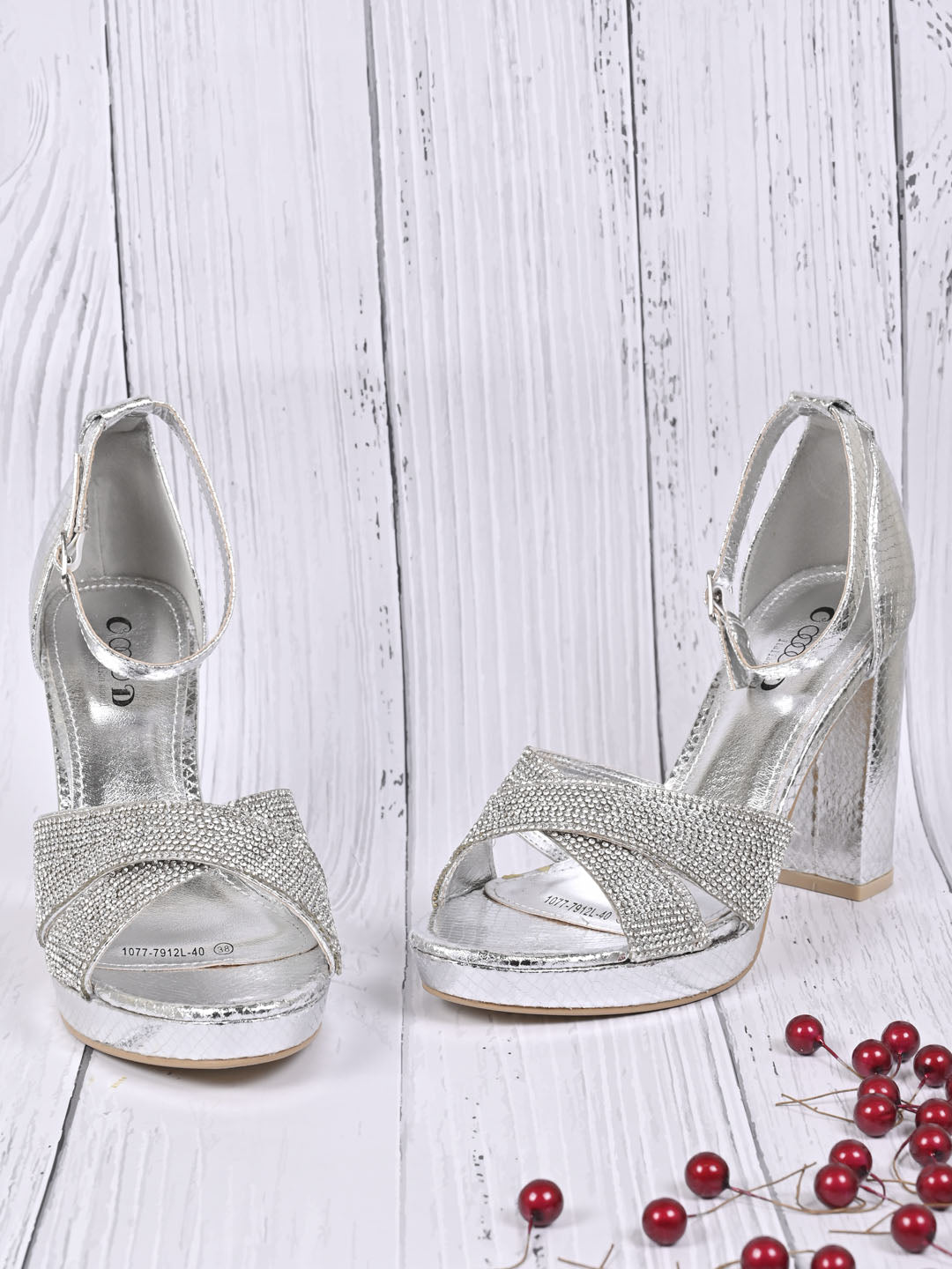 Women, Women Footwear, Silver Sandal