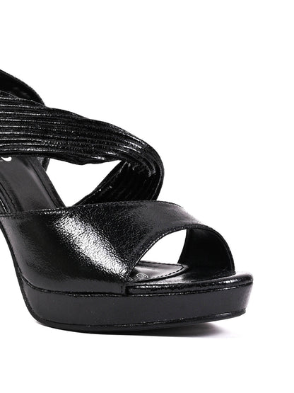 Women, Women Footwear, Black  Sandal