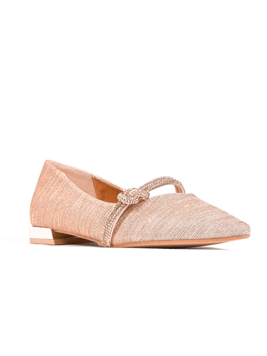 Women, Women Footwear, Champage Ballerinas