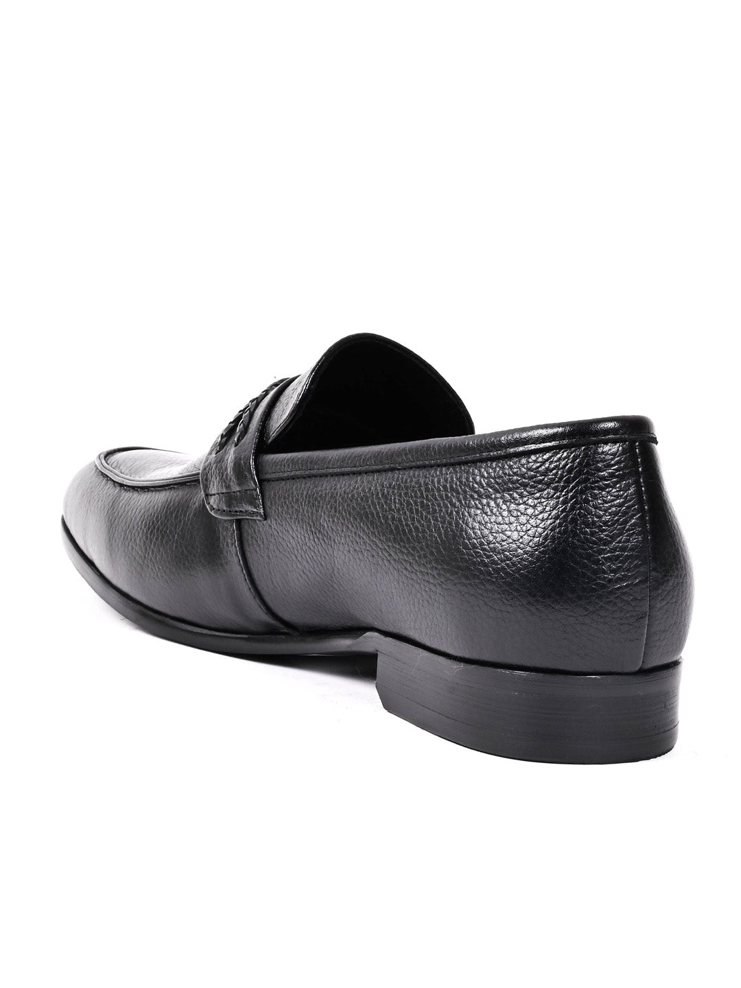 Men, Men Footwear, Black Formal Loafers