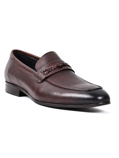 Men, Men Footwear, Brown Formal Loafers