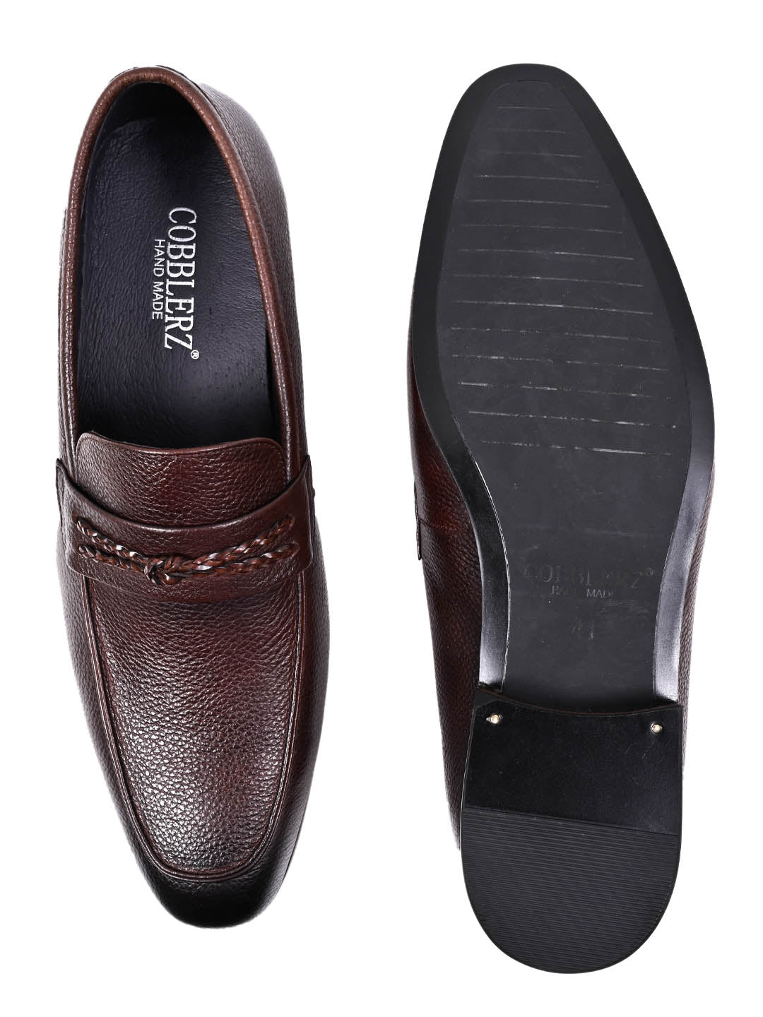 Men, Men Footwear, Brown Formal Loafers