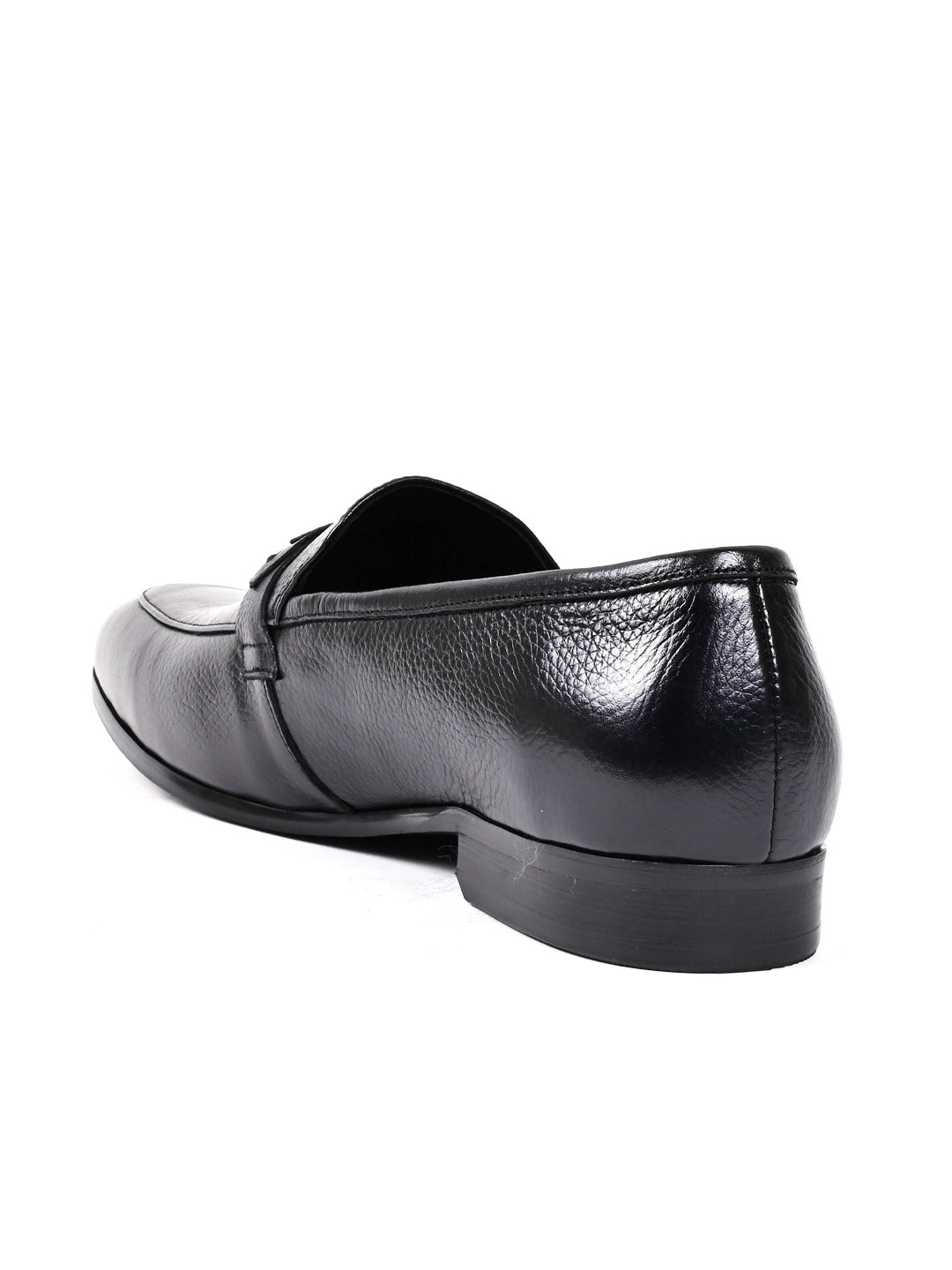 Men, Men Footwear, Black Loafers