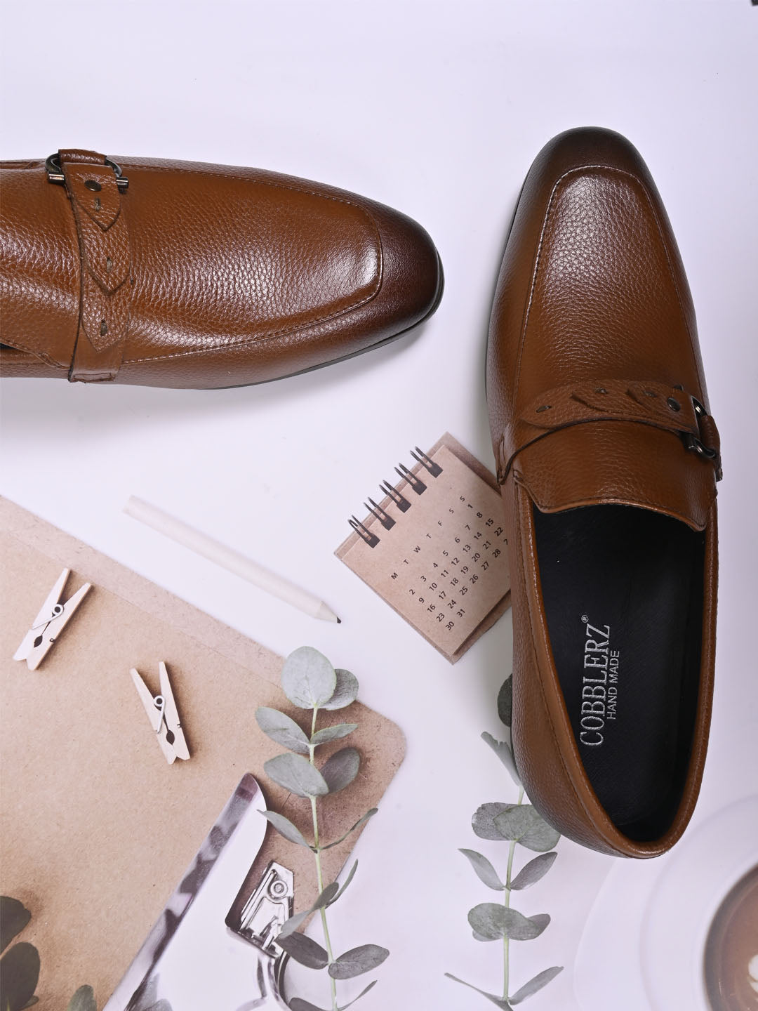 Men, Men Footwear, Tan Loafers