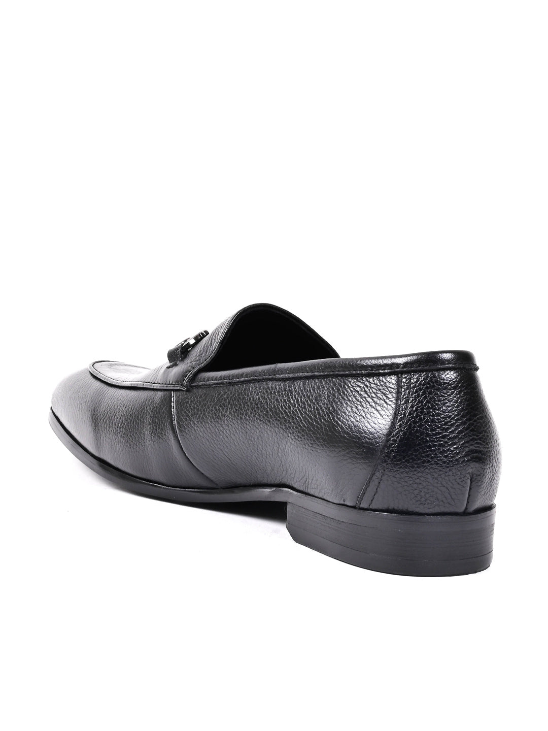 Men, Men Footwear, Black Loafers