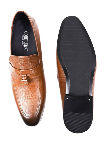 Men, Men Footwear, Tan Formal Loafers