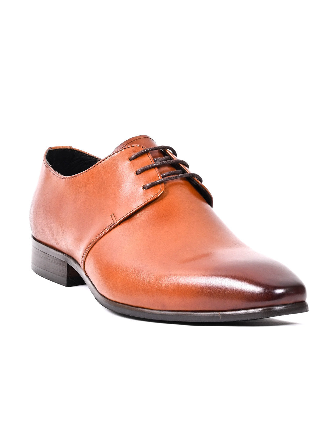 Men, Men Footwear, Tan Derby Formal Shoes