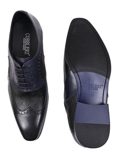 Men, Men Footwear, Black Oxfords