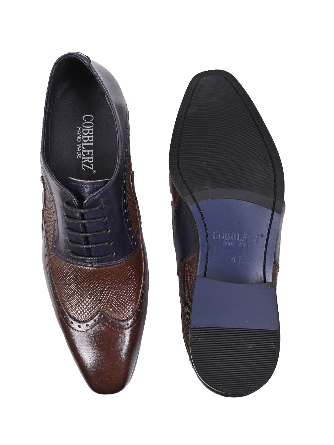 Men, Men Footwear, Brown Oxfords