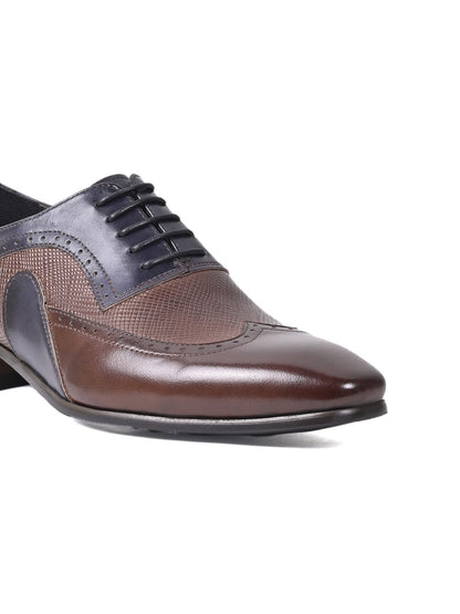 Men, Men Footwear, Brown Oxfords