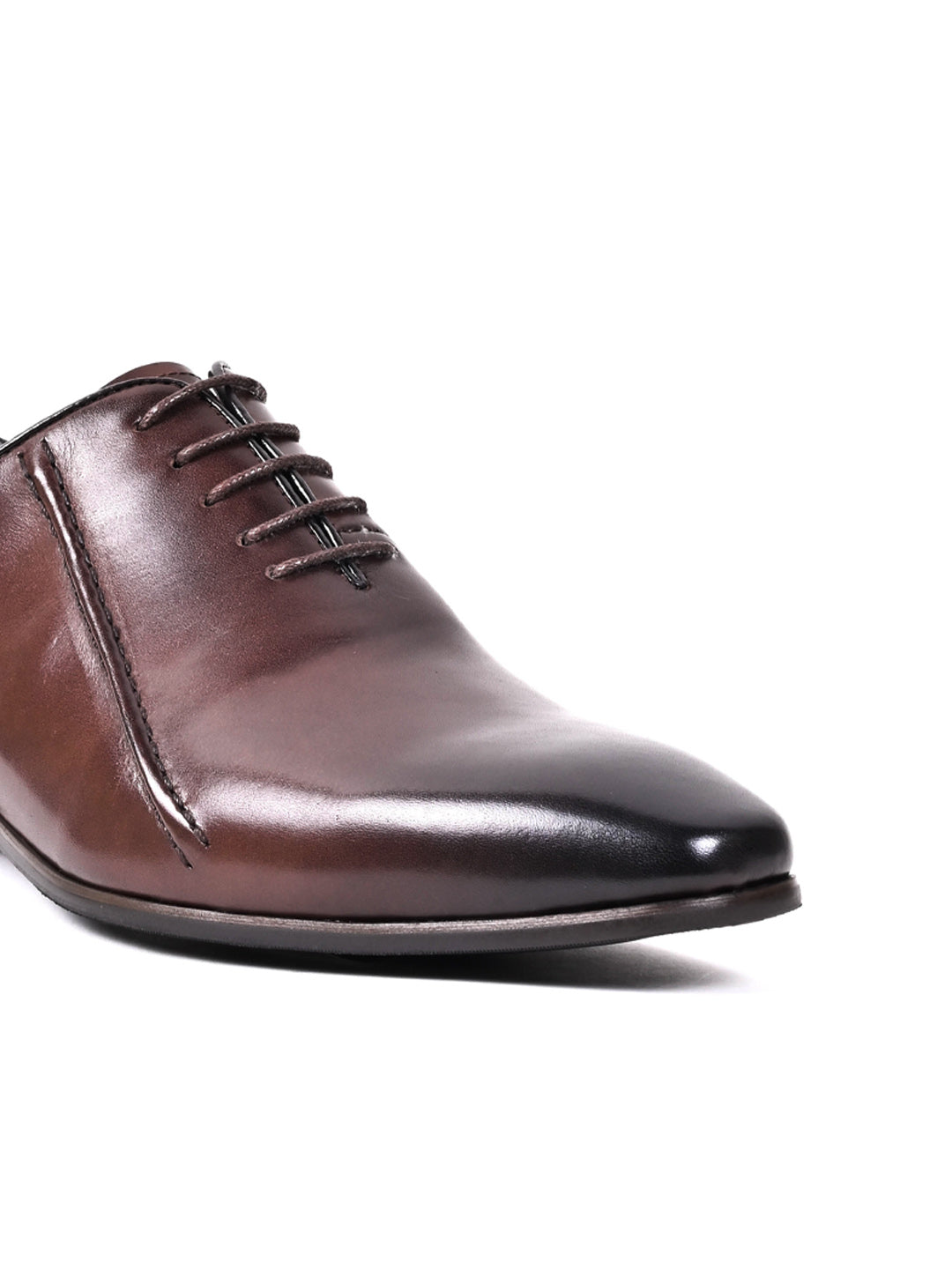 Men, Men Footwear, Brown Oxfords