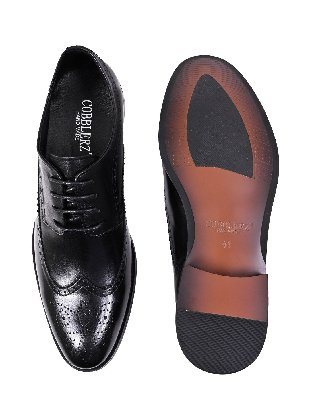 Men, Men Footwear, Black Derby Formal Shoes