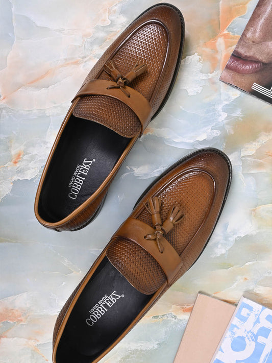 Men, Men Footwear, Tan Loafers