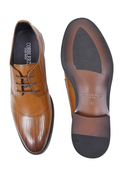 Men, Men Footwear, Tan Derbys