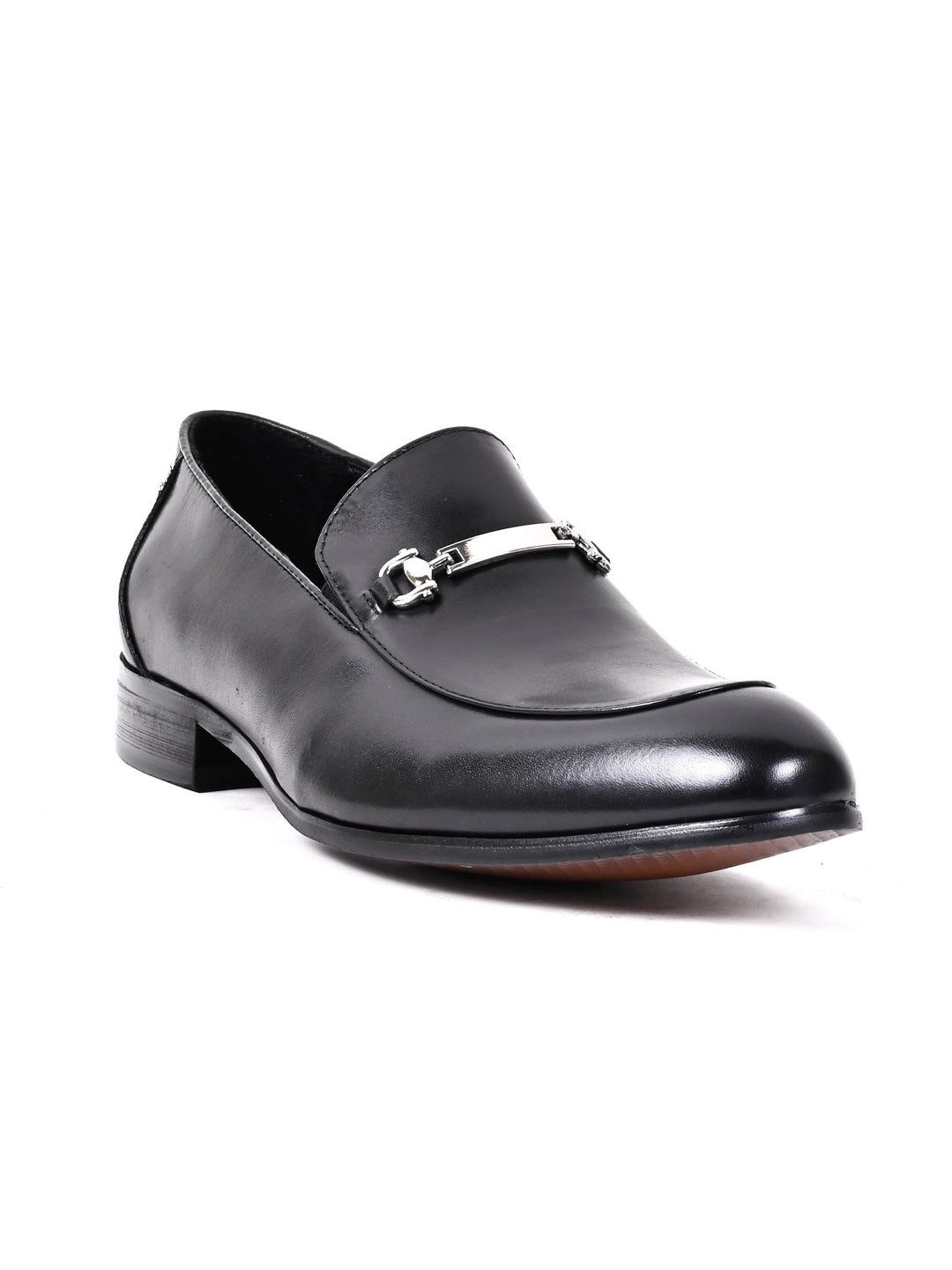 Men, Men Footwear, Black Loafers