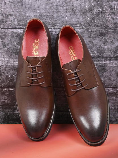 Men, Men Footwear, Coffee Derby Formal Shoes