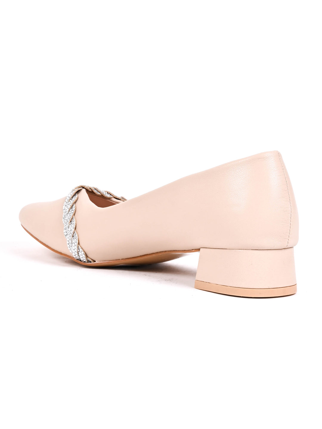 Women, Women Footwear, Beige Ballerinas