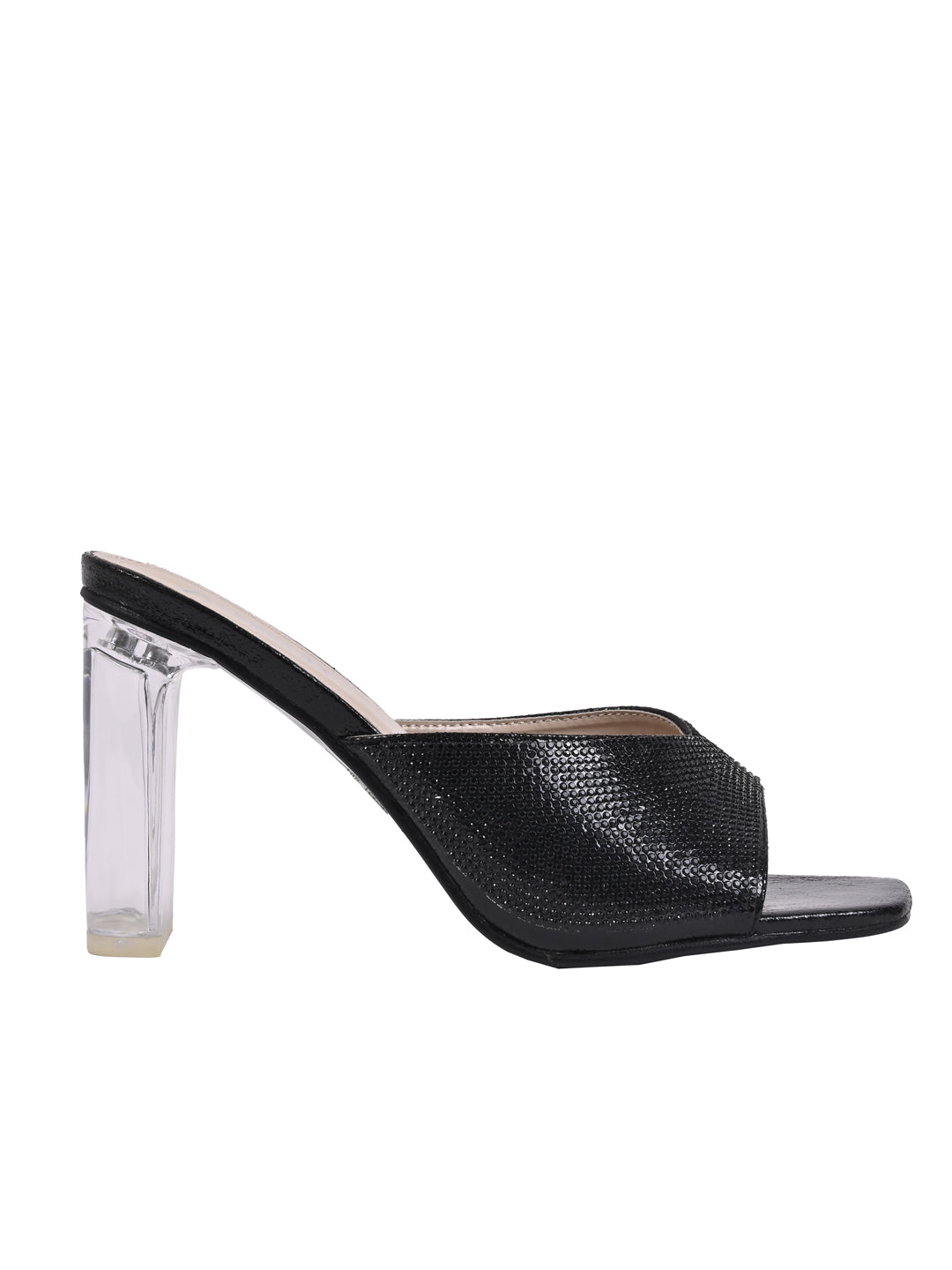 Women, Women Footwear, Black  Sandal