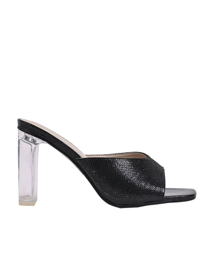 Women, Women Footwear, Black  Sandal