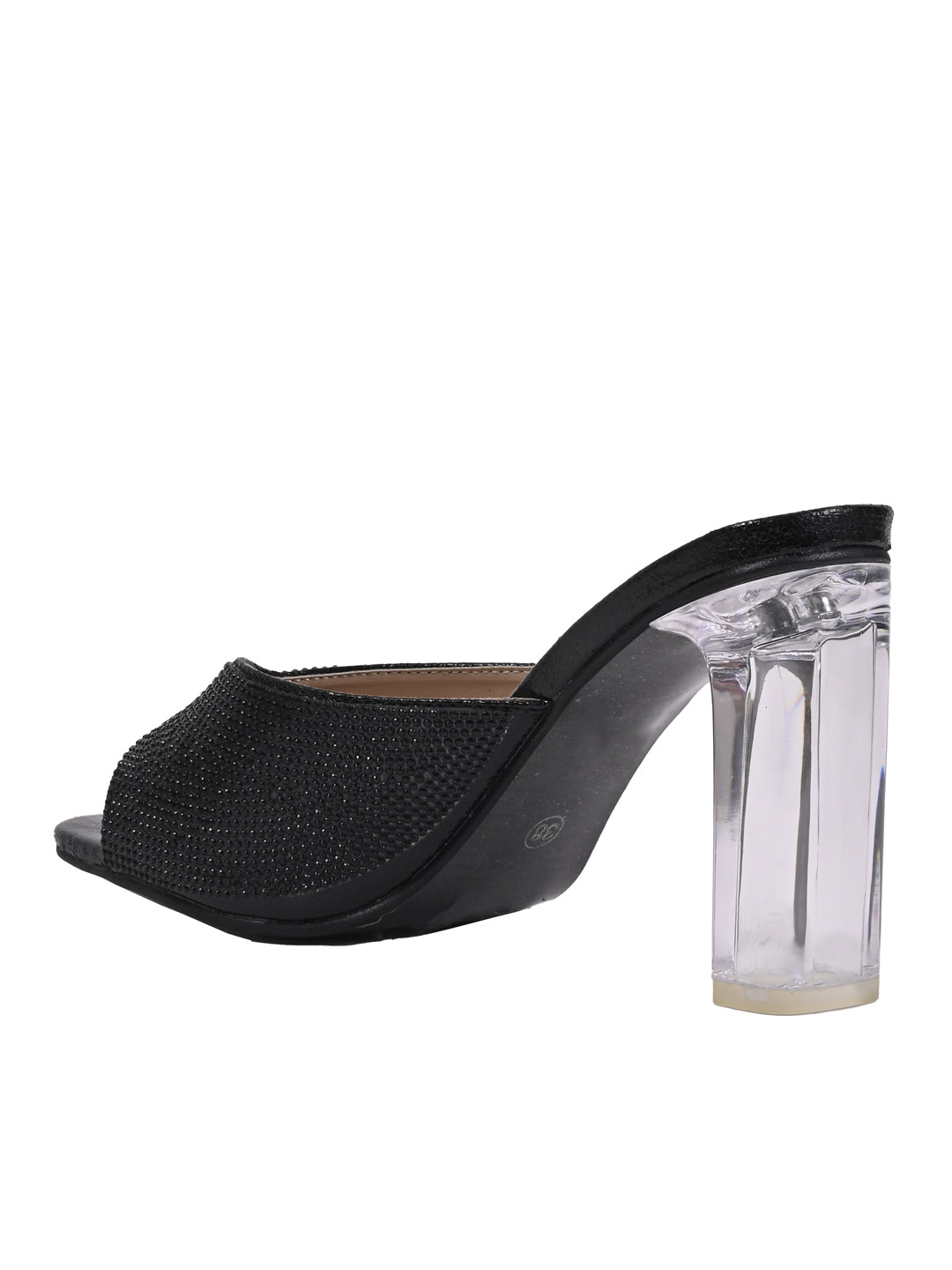 Women, Women Footwear, Black  Sandal