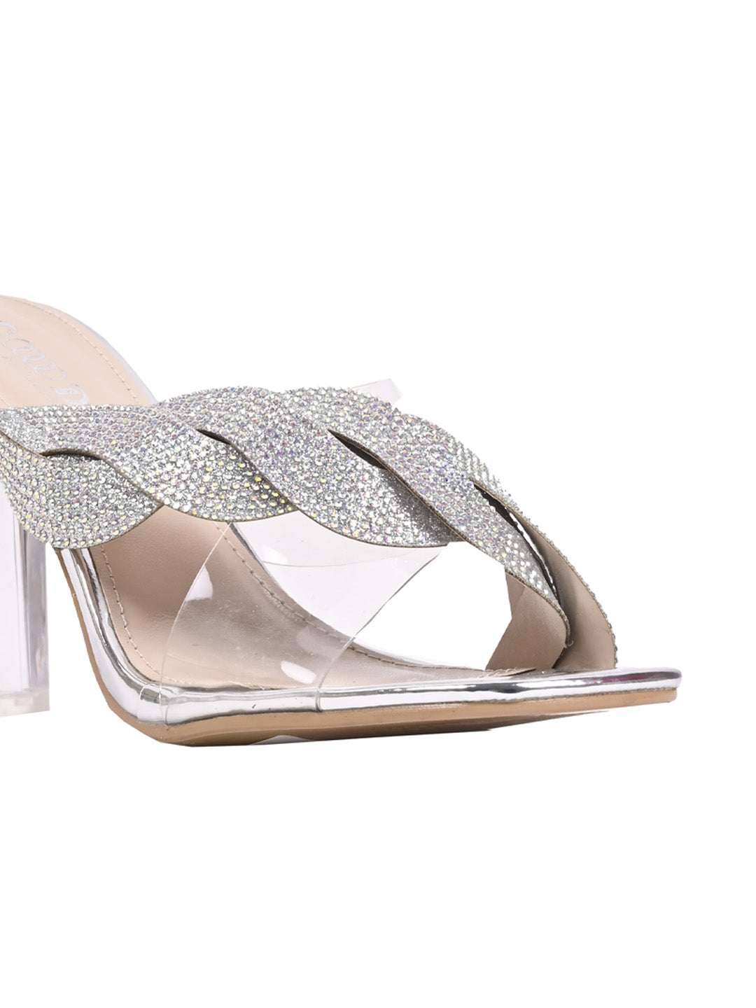 Women, Women Footwear, Silver Sandal