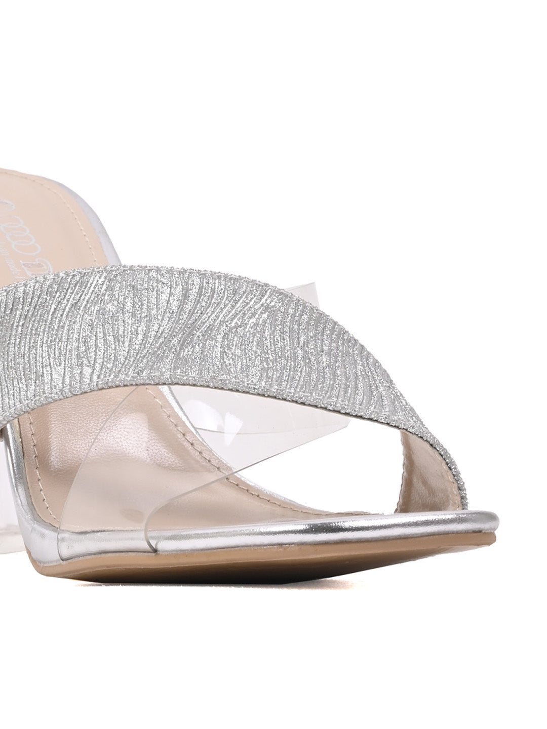 Women, Women Footwear, Silver Sandal