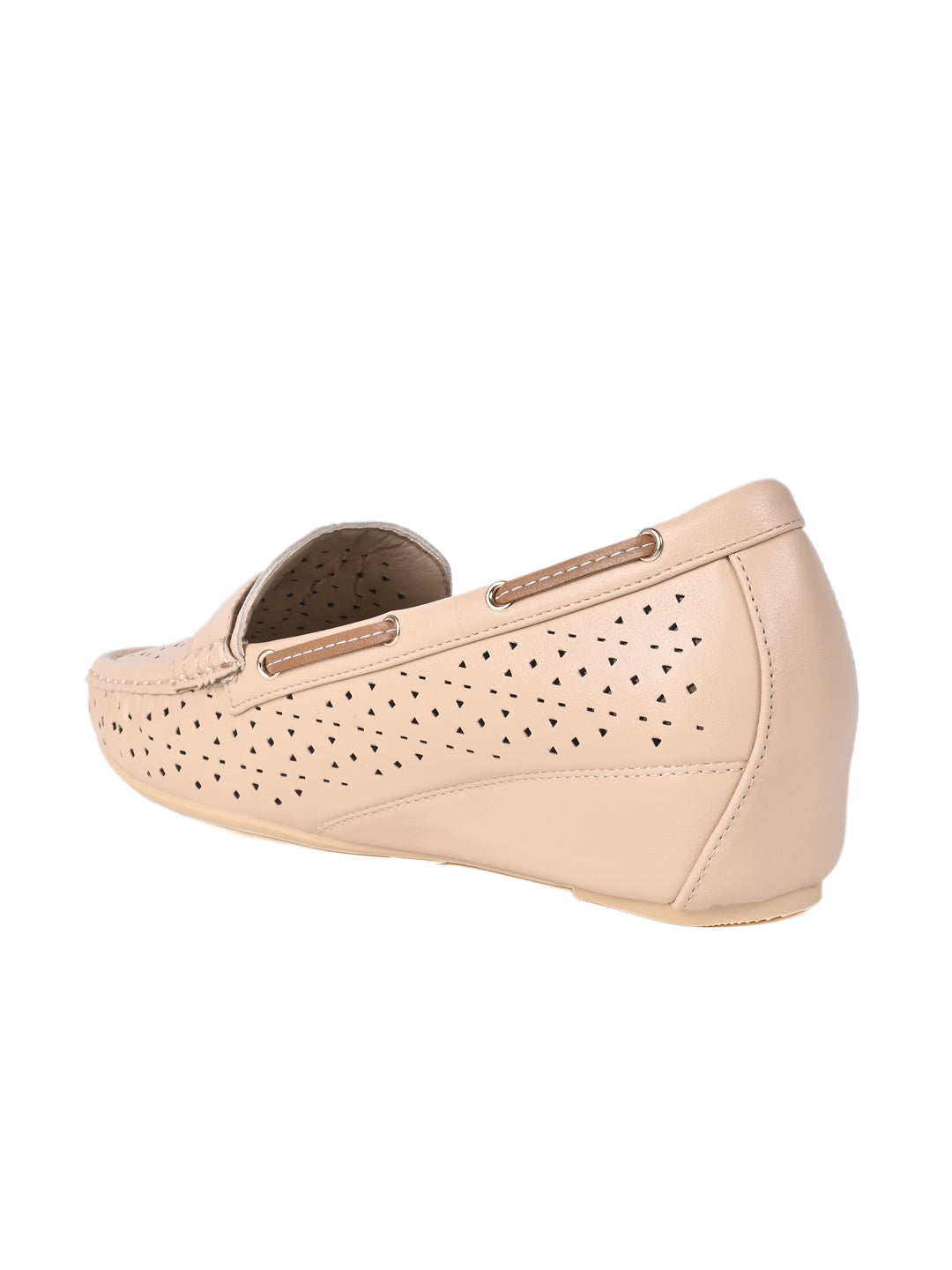 Women, Women Footwear, Beige Loafers