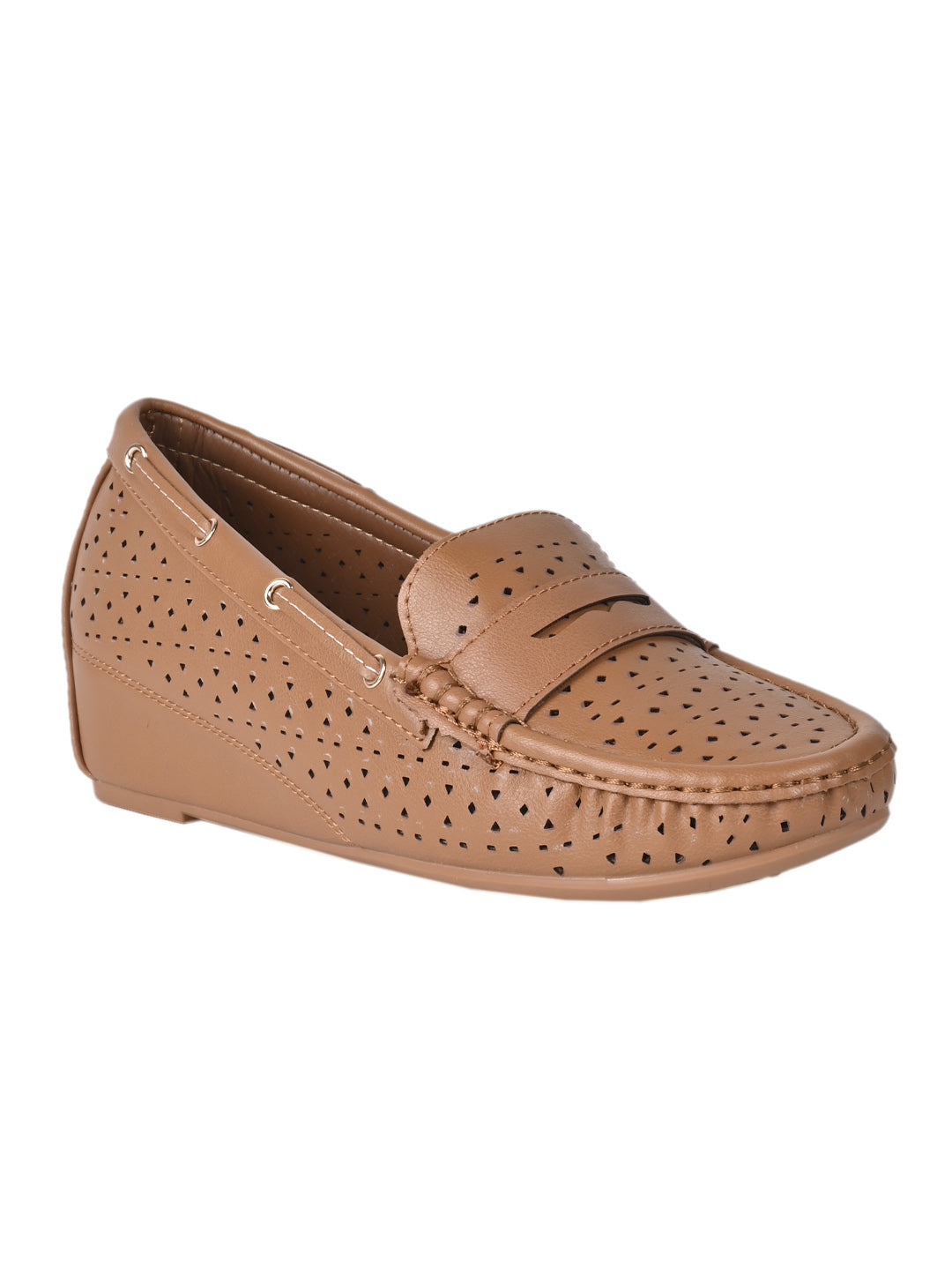 Women, Women Footwear, Camel Loafers